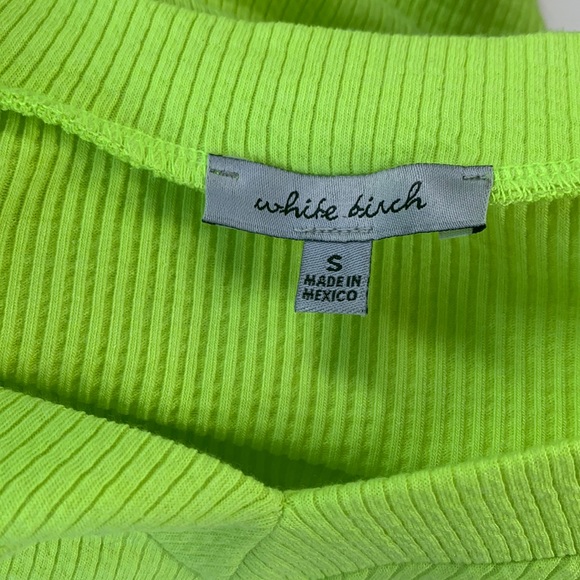 NWOT White Birch neon Summer bodysuit size S —never worn - Picture 3 of 3